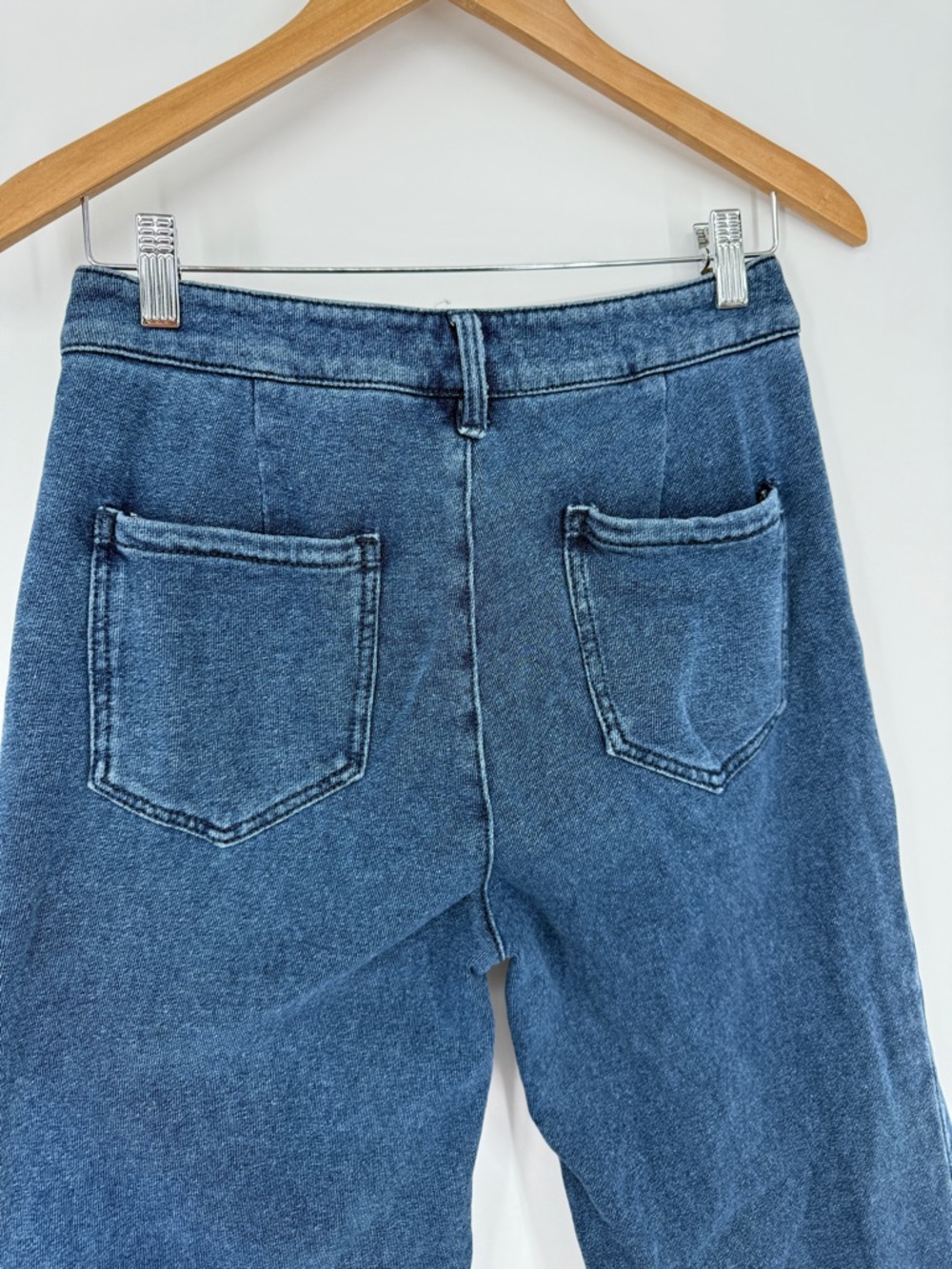 Anthropologie Wide Leg Jeans Size 28P - Picture 5 of 5